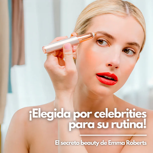 Depiladora facial de precisión indolora